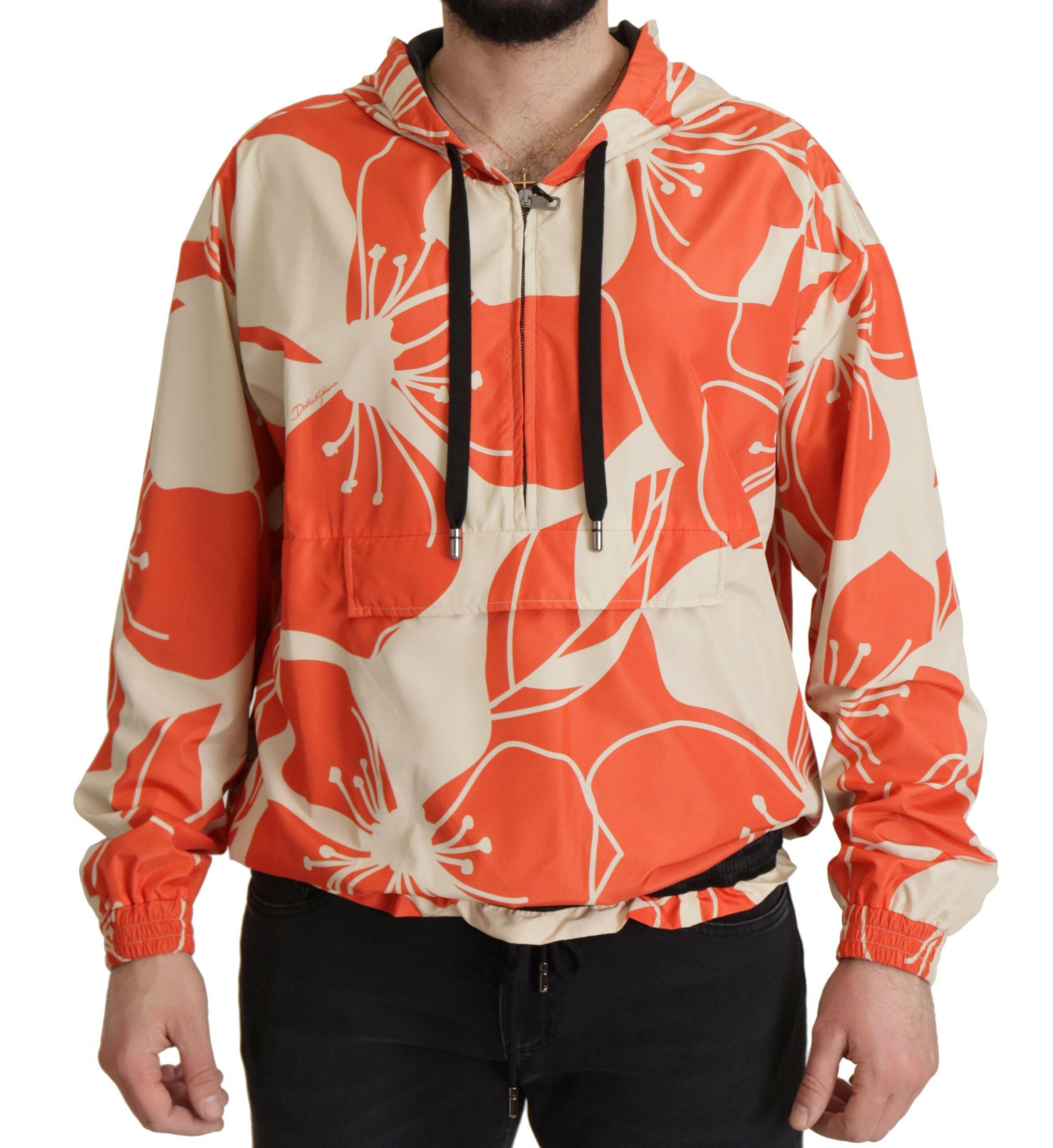 Dolce & Gabbana Multicolor Floral Hooded Pullover Sweater -   -  Dolce & Gabbana.