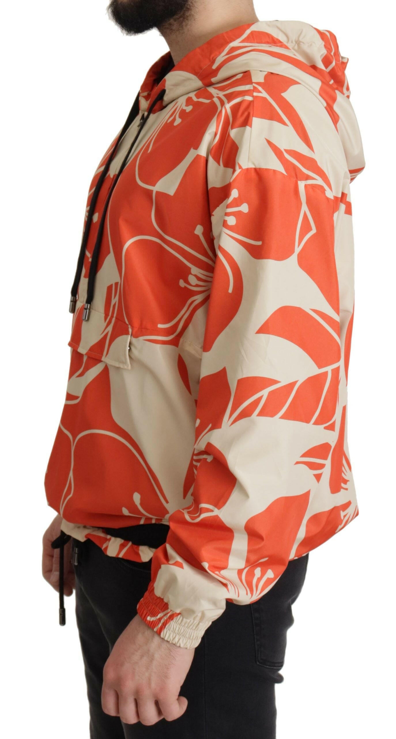 Dolce & Gabbana Multicolor Floral Hooded Pullover Sweater -   -  Dolce & Gabbana.