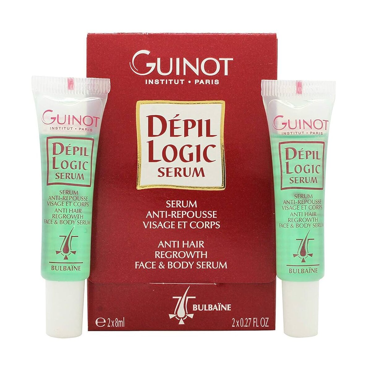 Hair Reduction Serum Guinot Dépil Logic 8 ml x 2 -  Beauty, Shaving and hair removal -  Guinot.