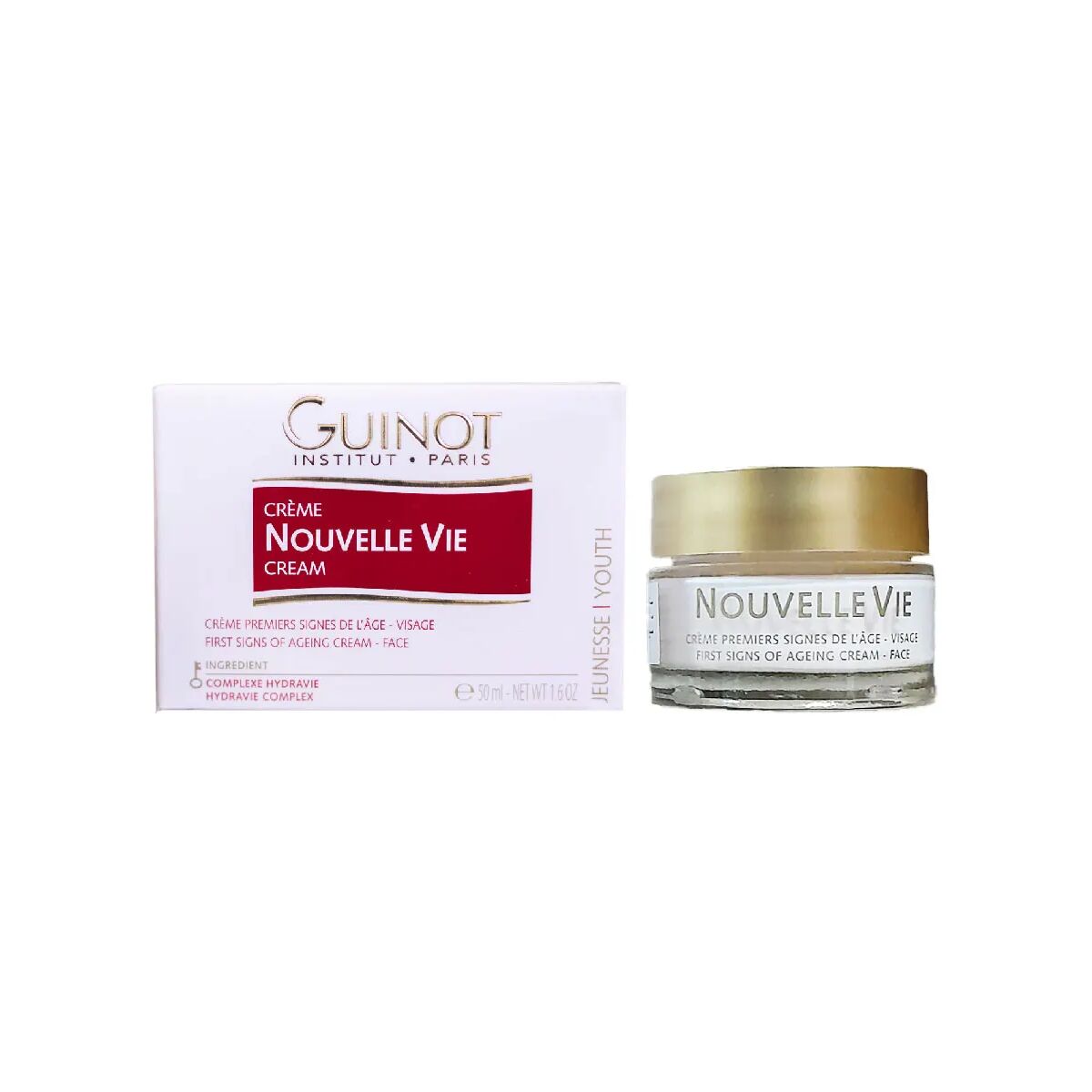 Moisturising Day Cream Guinot Nouvelle Vie 50 ml -  Beauty, Skin care -  Guinot.