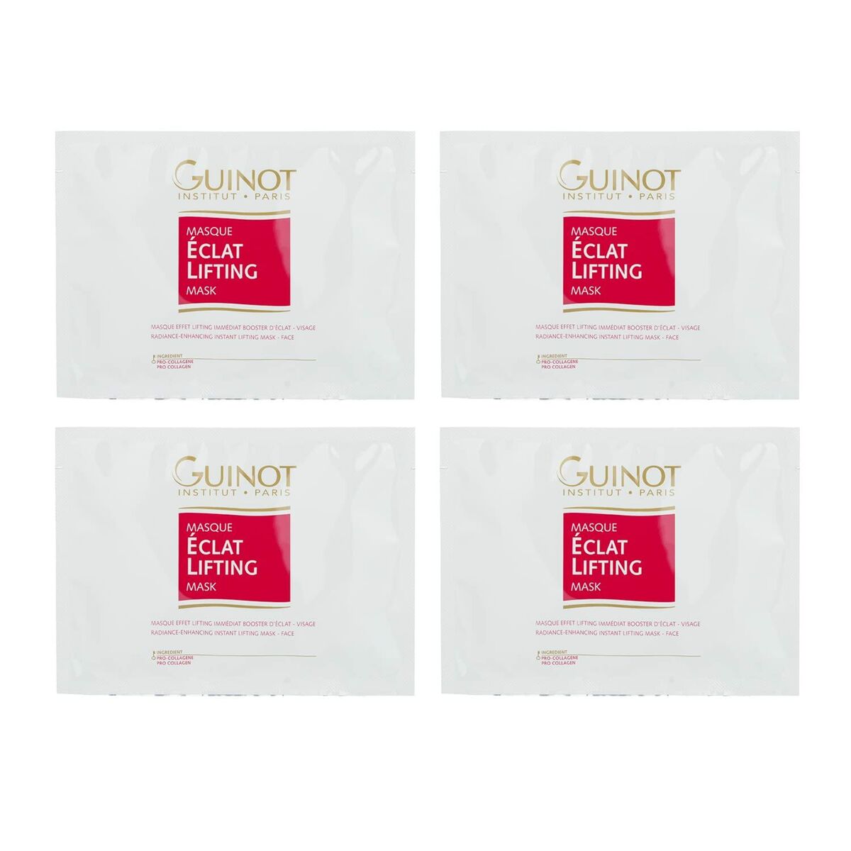 Facial Mask Guinot Eclat Lifting 4 Units -  Beauty, Skin care -  Guinot.