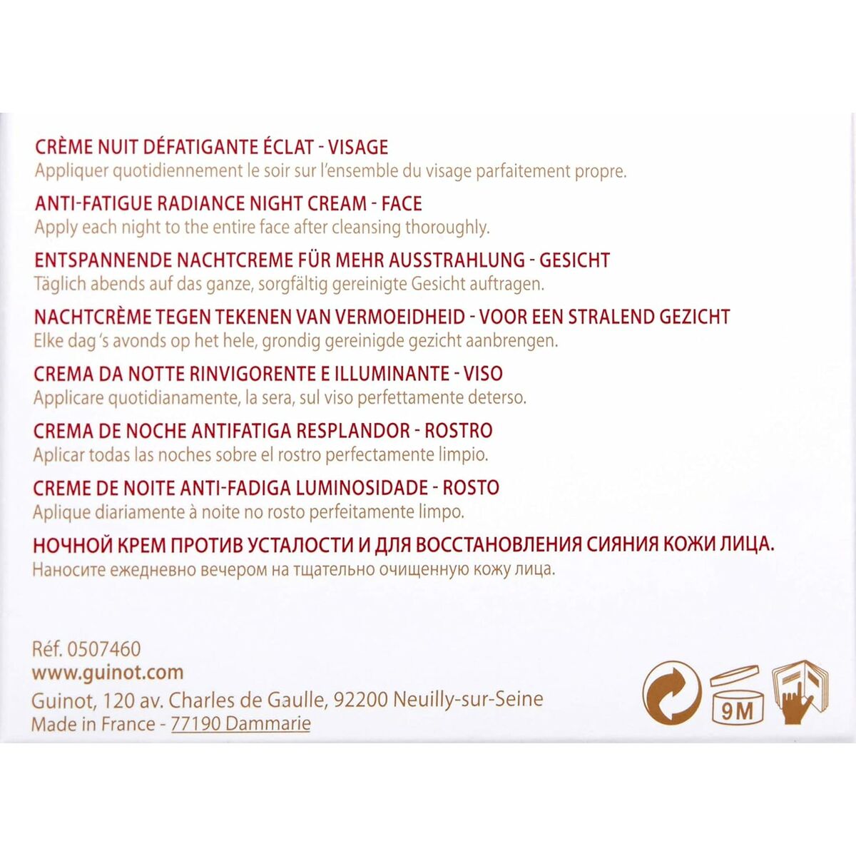Night Cream Guinot Night Logic 50 ml -  Beauty, Skin care -  Guinot.
