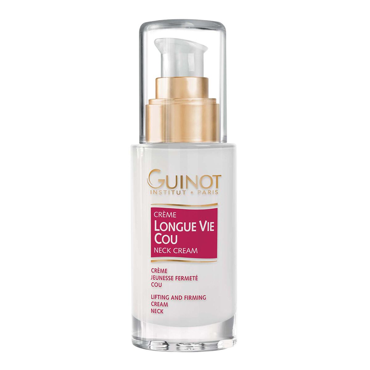 Anti-ageing Cream for the Neck Guinot Longue Vie 30 ml -  Beauty, Skin care -  Guinot.