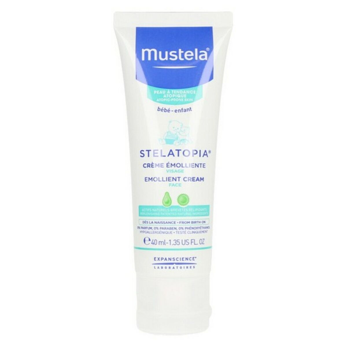 Facial Cream Stelatopia Mustela Le1572 40 ml -  Beauty, Skin care -  Mustela.