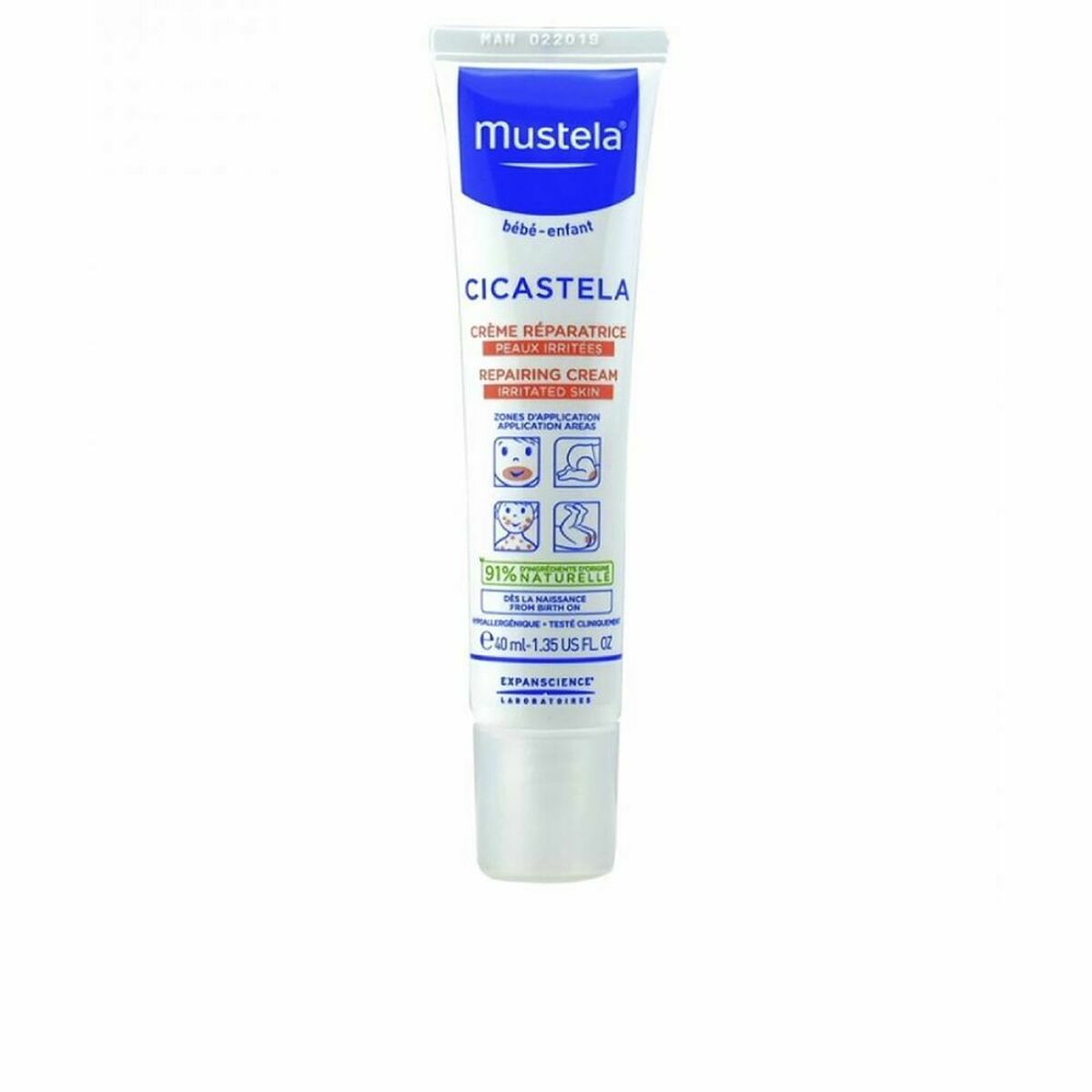 Repair Cream for Babies Mustela Le2937 40 ml -  Baby, Hygiene and care -  Mustela.