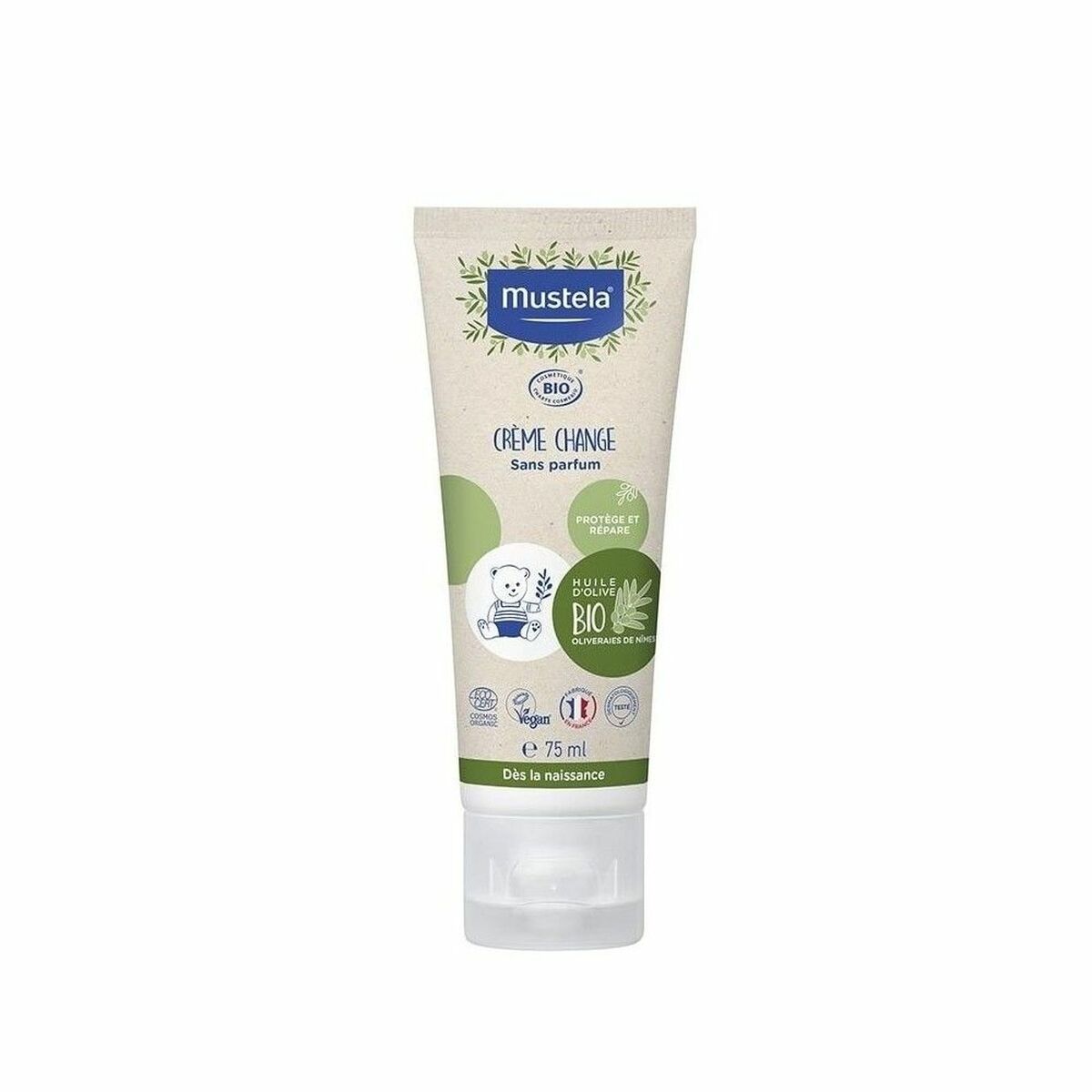Repair Cream for Babies Bio Mustela Nappy 75 ml -  Baby, Hygiene and care -  Mustela.