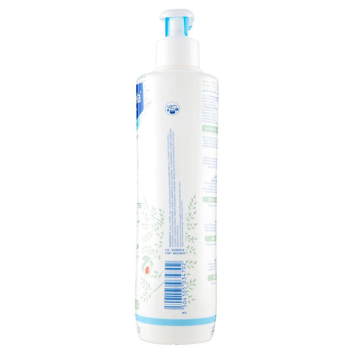 Body Lotion Mustela (500 ml) -  Health and personal care, Wellbeing -  Mustela.