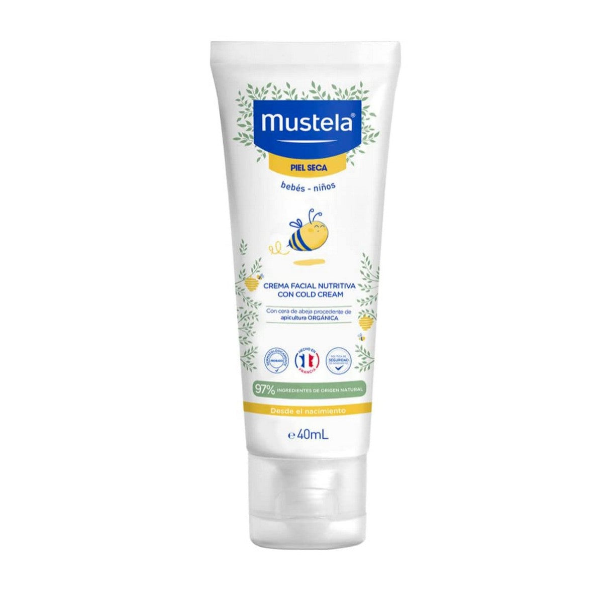 Nourishing Facial Cream Mustela Cold Cream Boys Babies (40 ml) -  Beauty, Skin care -  Mustela.