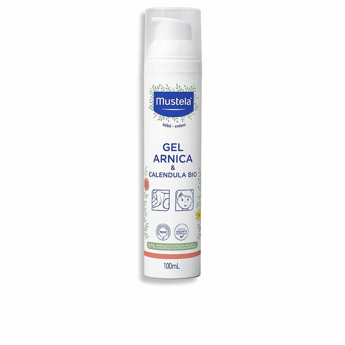 Hydrating Baby Lotion Mustela 1996022 Arnica Marigold 100 ml -  Baby, Hygiene and care -  Mustela.
