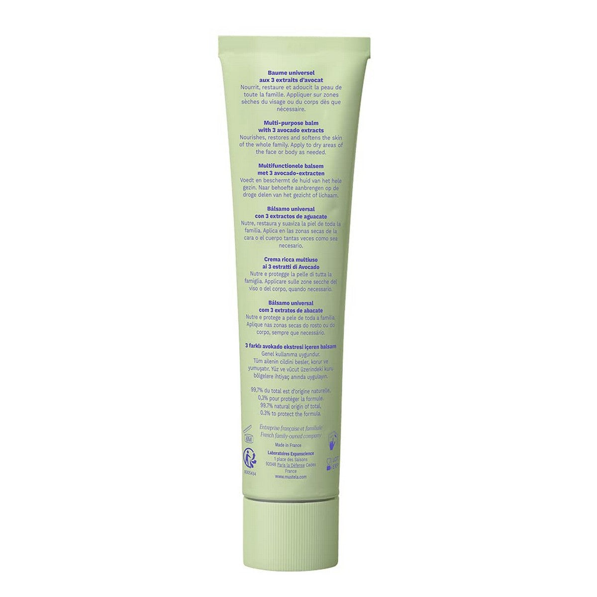 Repair Cream for Babies Mustela Bio 75 ml -  Baby, Hygiene and care -  Mustela.