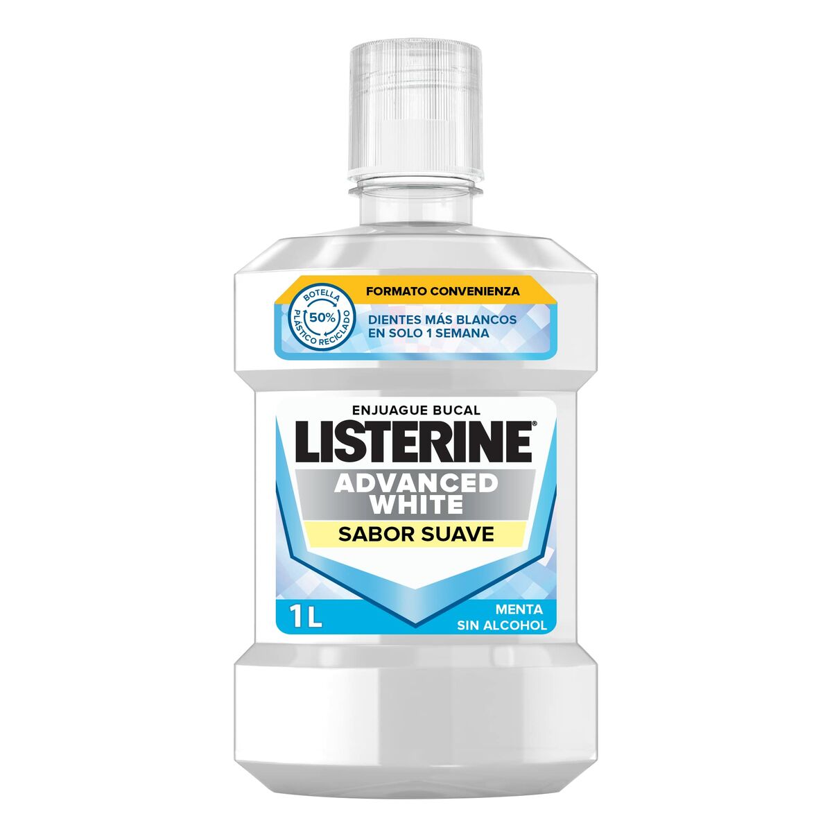 Mouthwash Listerine Advanced White 1 L -  Health and personal care, Oral care -  Listerine.