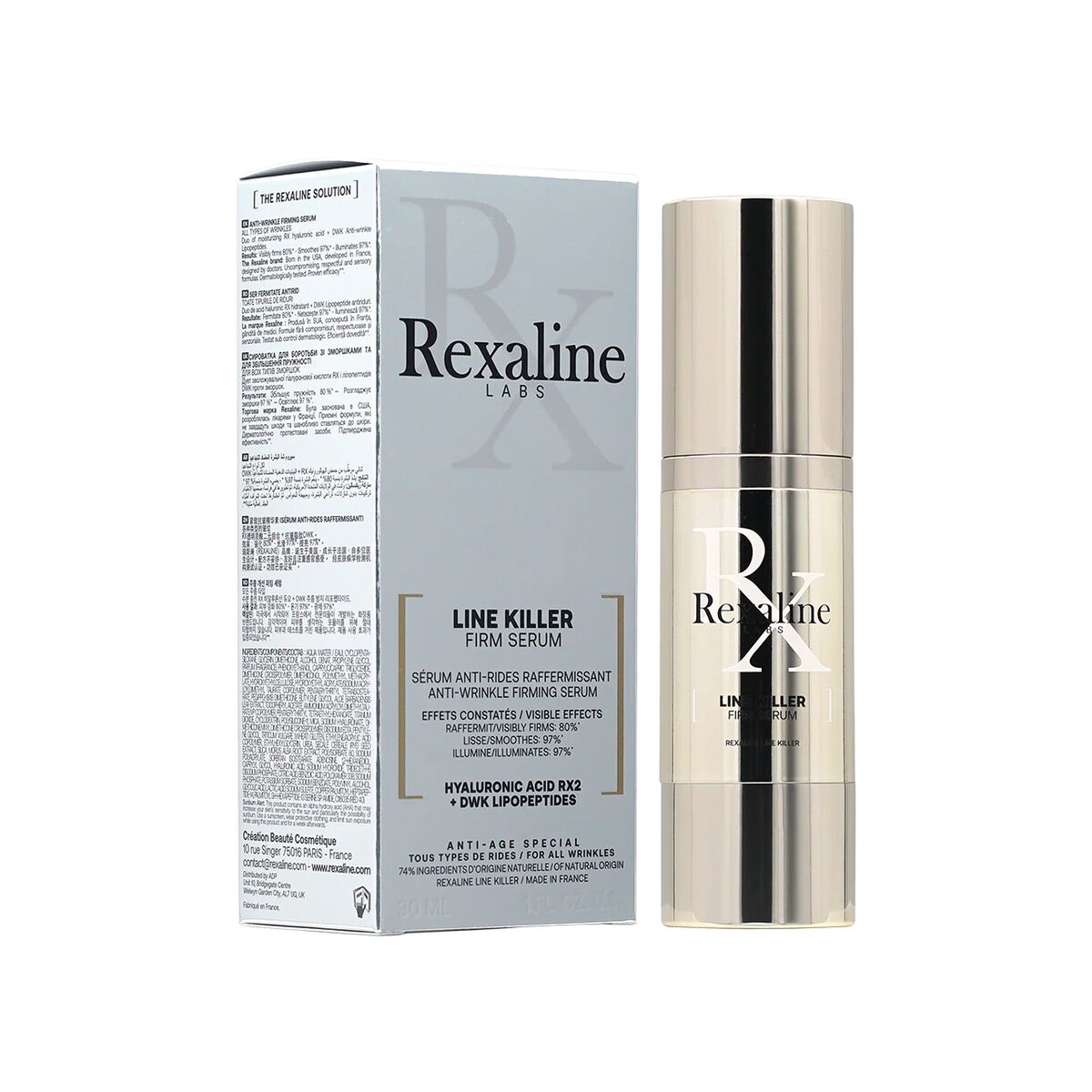 Anti-Wrinkle Serum Rexaline Line Killer 30 ml -  Beauty, Skin care -  Rexaline.