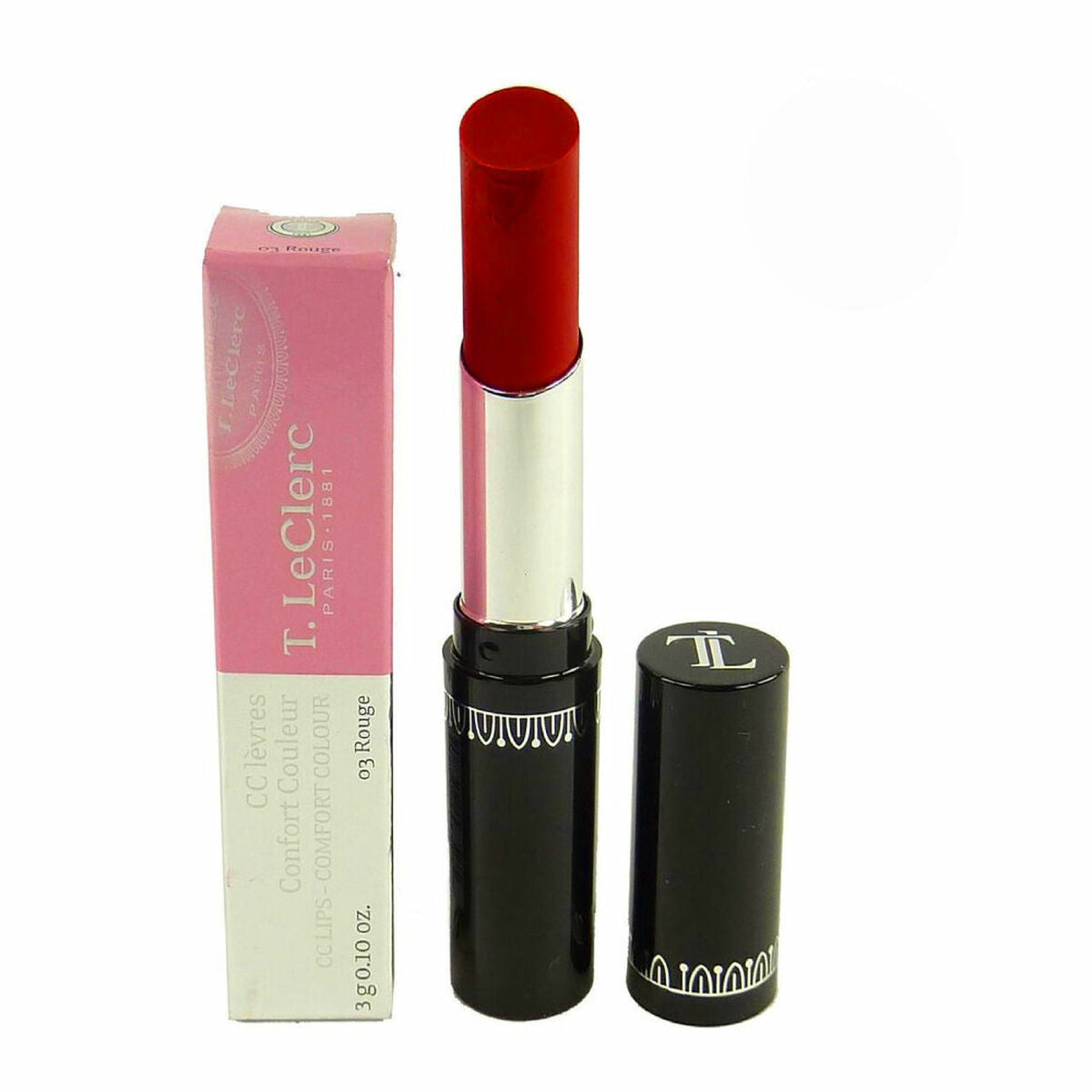 Lipstick LeClerc 03 Rouge (3 g) -  Beauty, Make-up -  LeClerc.