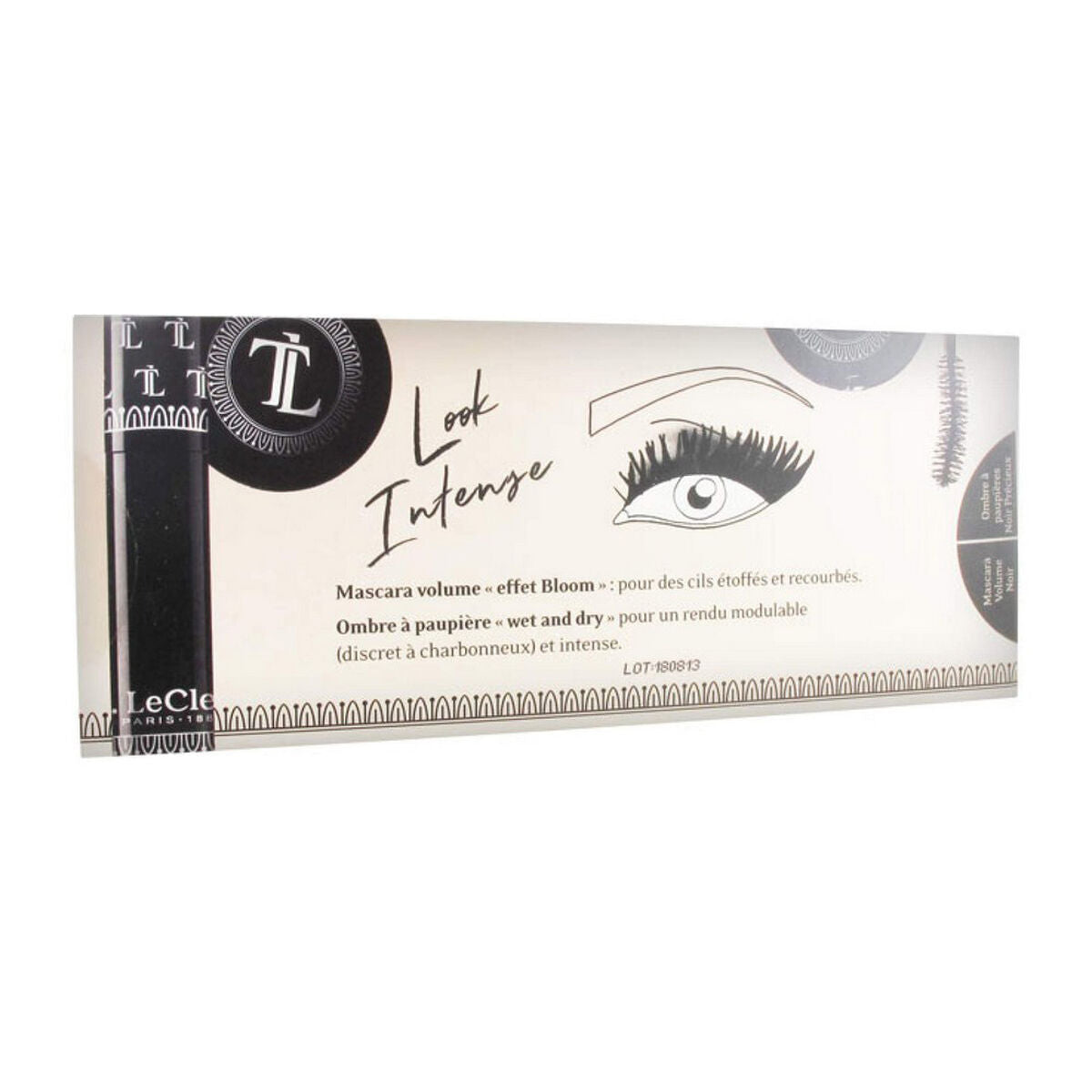 False Eyelashes Cofret Intense Noir 01 LeClerc -  Beauty, Utensils and accessories -  LeClerc.