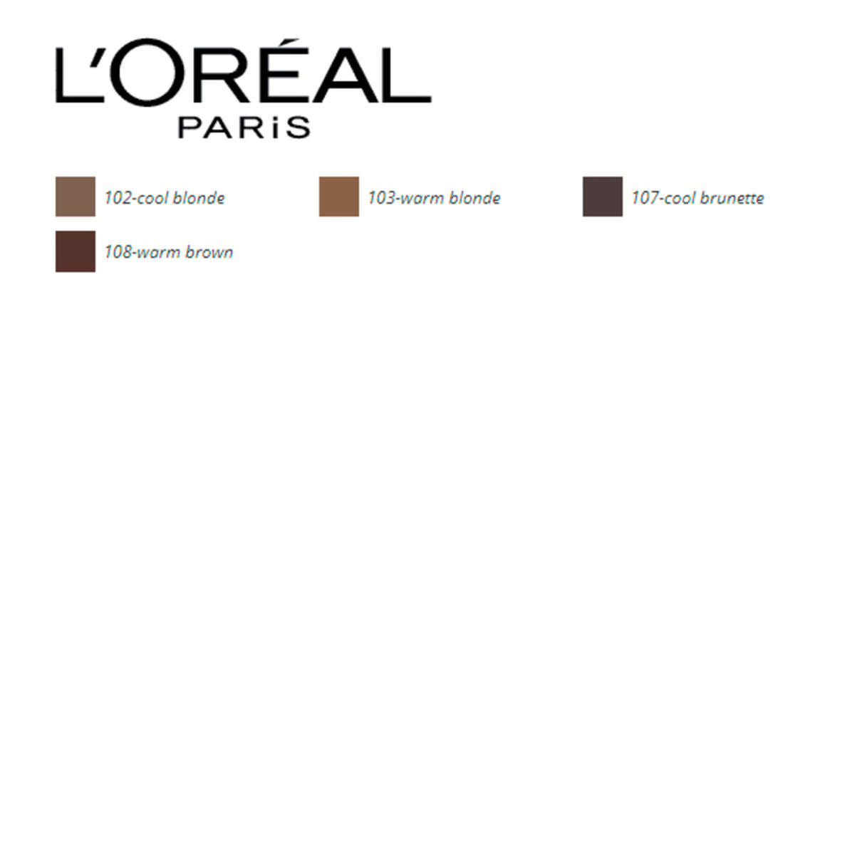Eyebrow Pencil High Contous L'Oreal Make Up -  Beauty, Make-up -  L'Oreal Make Up.