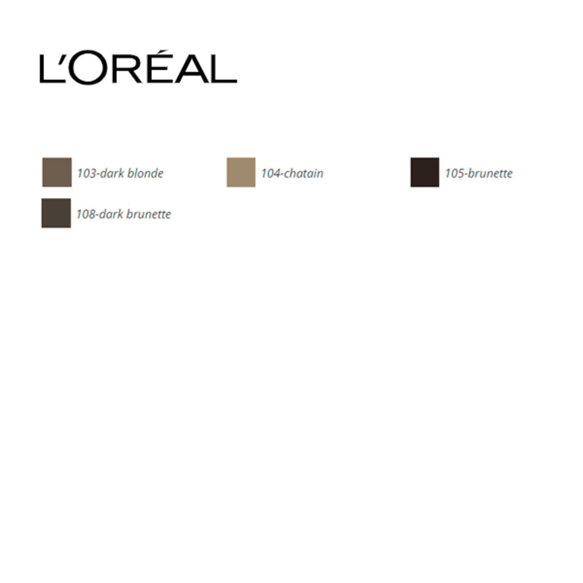 Eyebrow Pencil Skinny Definer L'Oreal Make Up (1,2 g) -  Beauty, Make-up -  L'Oreal Make Up.