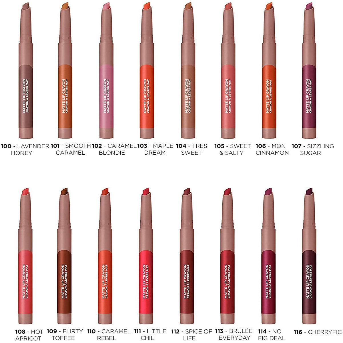 Lipstick L'Oreal Make Up Infaillible 113-brulee everyday (2,5 g) -  Beauty, Make-up -  L'Oreal Make Up.