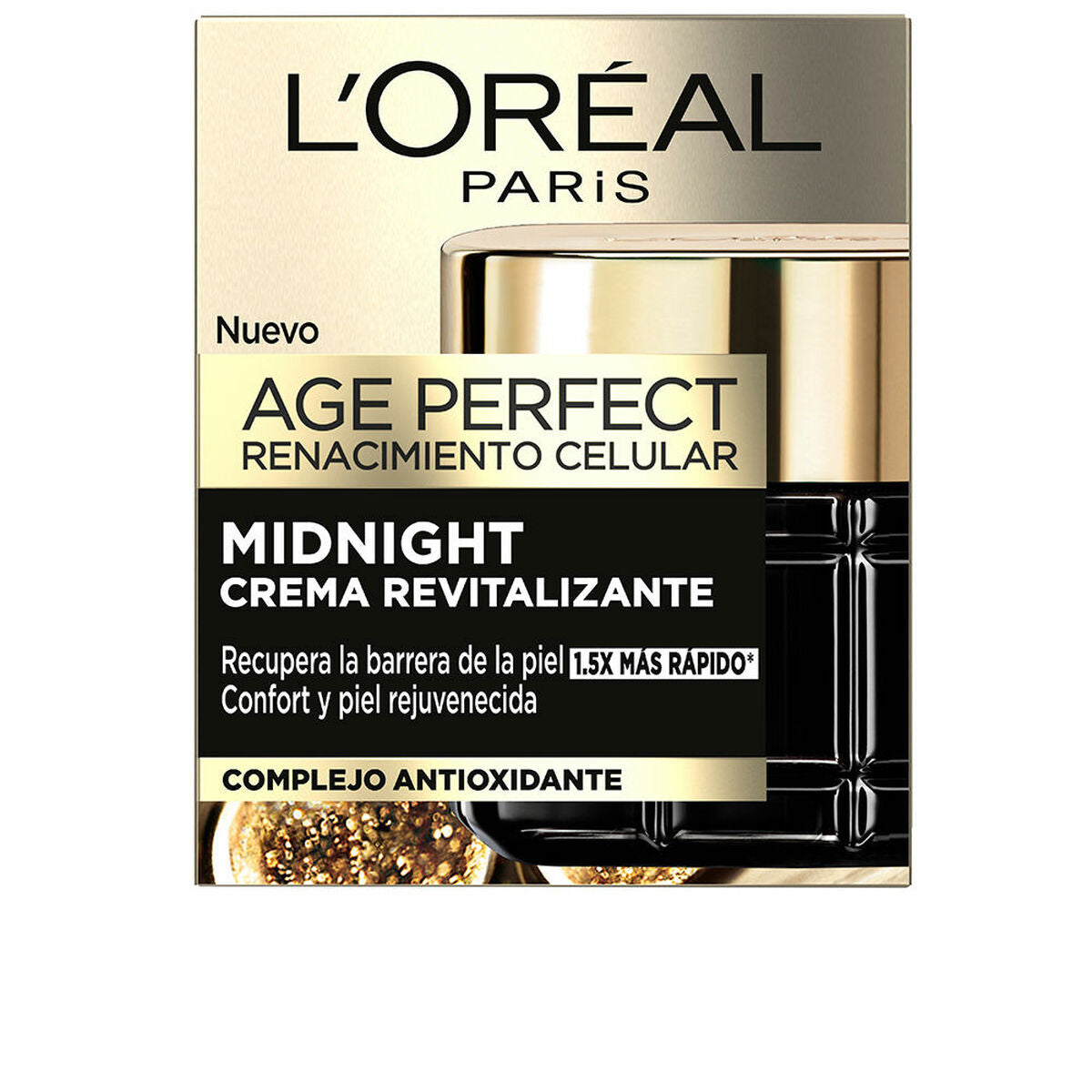 Anti-Ageing Night Cream L'Oreal Make Up Age Perfect Revitalising 50 ml -  Beauty, Skin care -  L'Oreal Make Up.