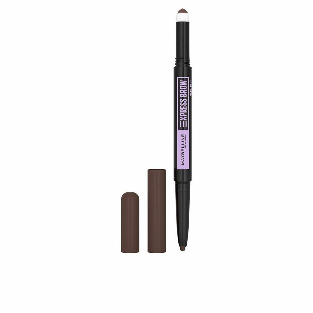 Eyebrow Pencil Maybelline Express Brow Satin Duo 04 Dark Brown -  Beauty, Make-up -  Maybelline.