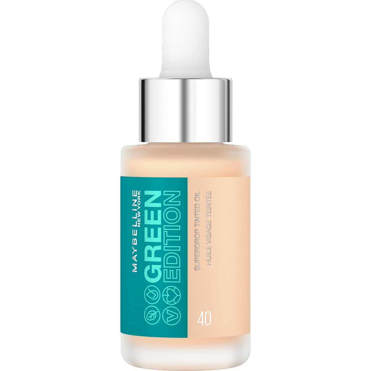 Liquid Make Up Base Maybelline Green Edition Nº 40 Oil (20 ml) -  Beauty, Make-up -  Maybelline.