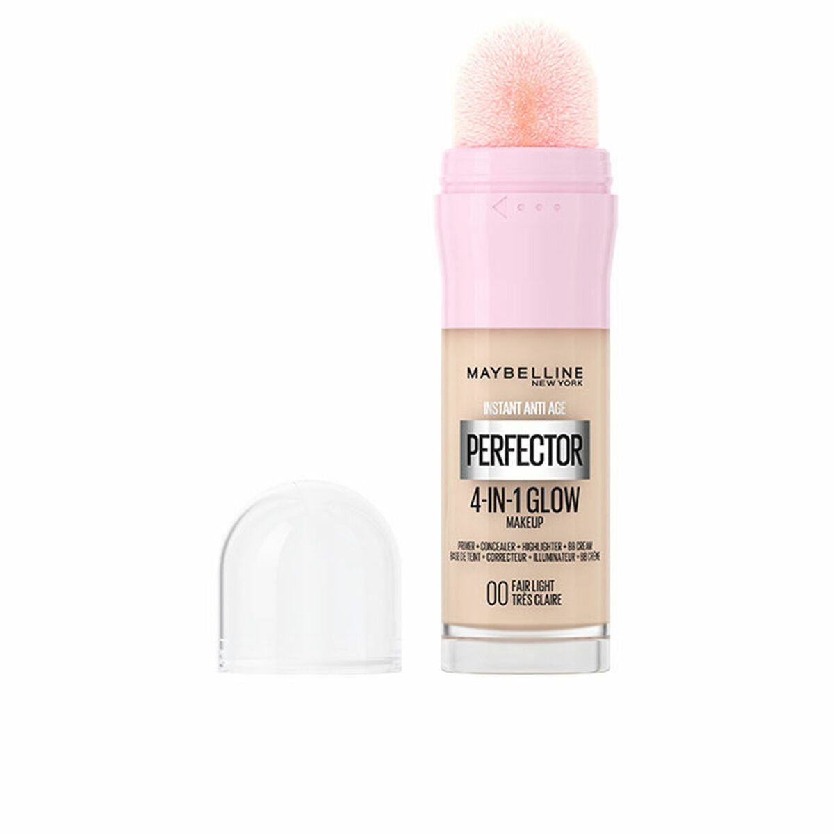 Liquid Make Up Base Maybelline Instant Anti-Age Perfector Glow Nº 00 Fair light 20 ml -  Beauty, Make-up -  Maybelline.