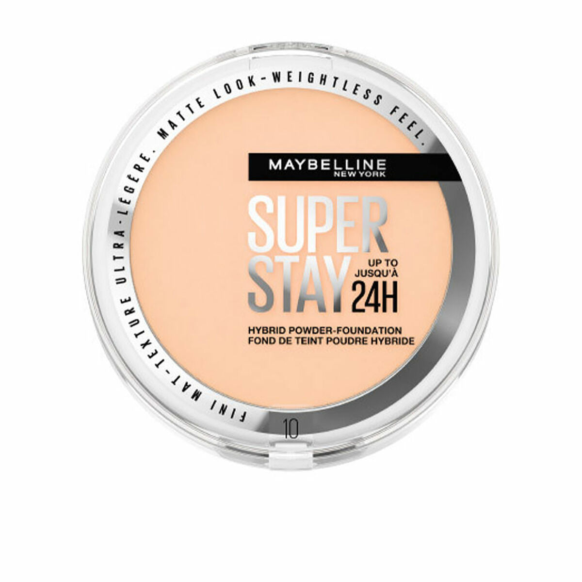 Powder Make-up Base Maybelline Superstay 24H 9 g Nº 10 -  Beauty, Make-up -  Maybelline.