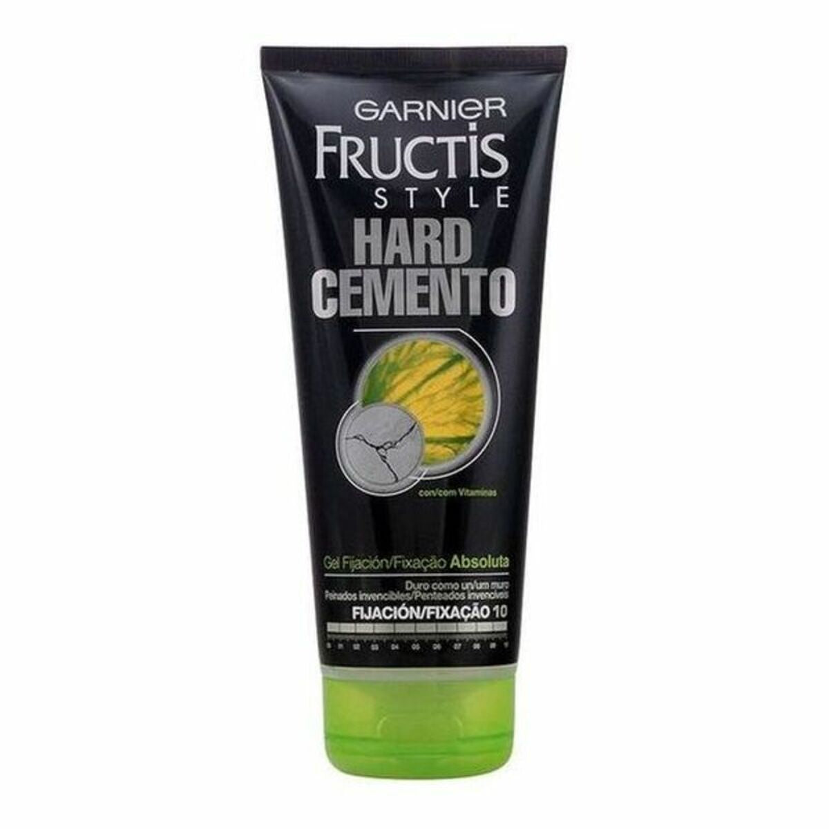 Strong Hold Gel Style Hard Cemento Fructis (200 ml) -  Beauty, Hair care -  Garnier.