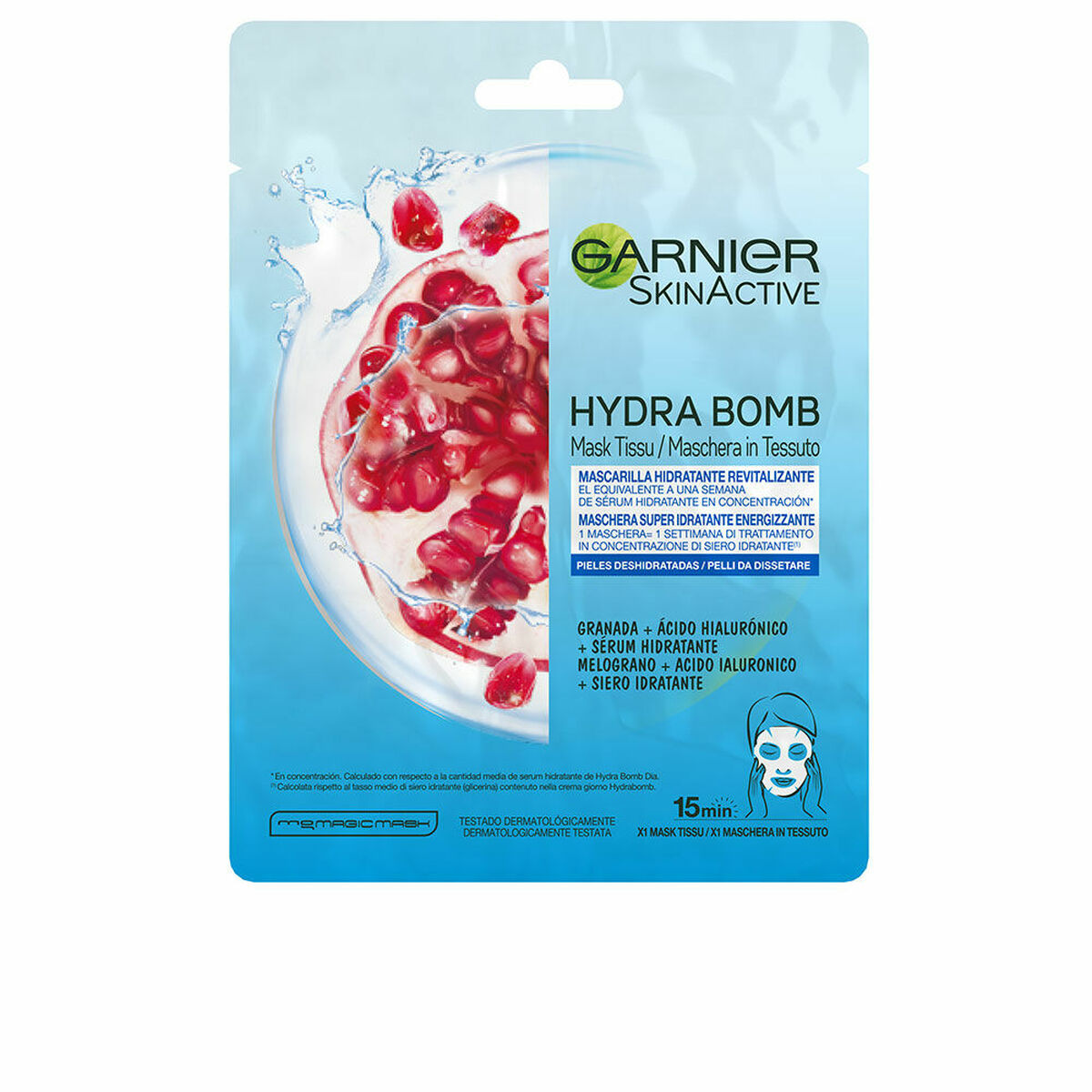 Facial Mask    Garnier Skinactive Hydrabomb -  Beauty, Skin care -  Garnier.