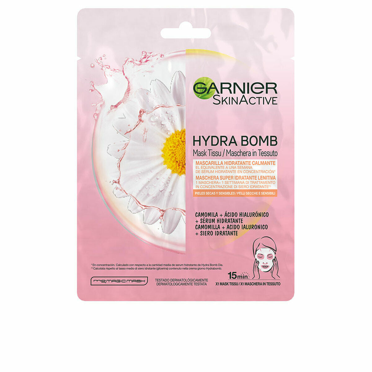 Facial Mask    Garnier Skinactive Hydrabomb -  Beauty, Skin care -  Garnier.