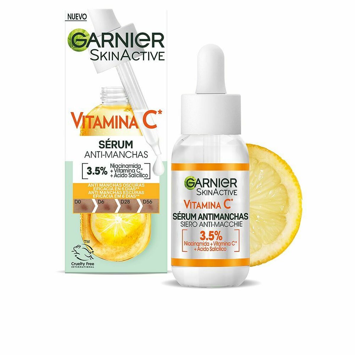 Anti-Brown Spot Serum Garnier Skinactive Vitamina C Vitamin C 30 ml -  Beauty, Skin care -  Garnier.