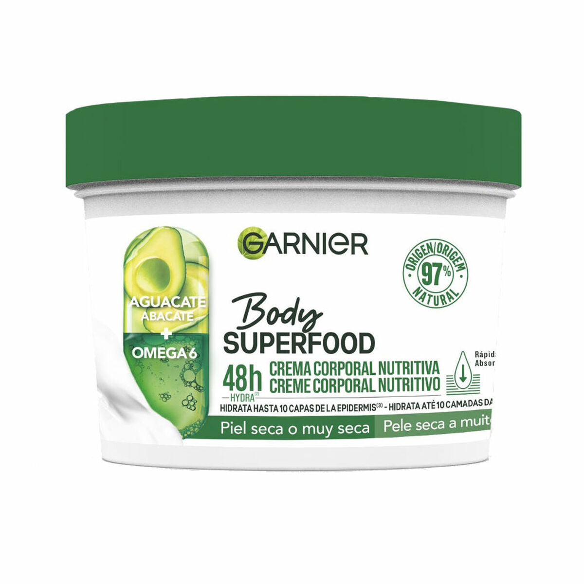 Nourishing Cream Garnier Body Superfood 380 ml -  Beauty, Skin care -  Garnier.