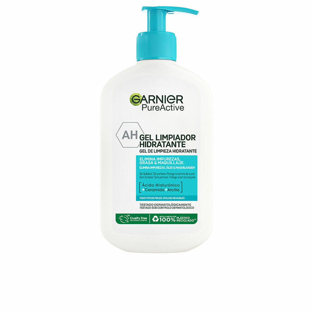 Facial Cleansing Gel Garnier Pure Active 250 ml -  Beauty, Skin care -  Garnier.