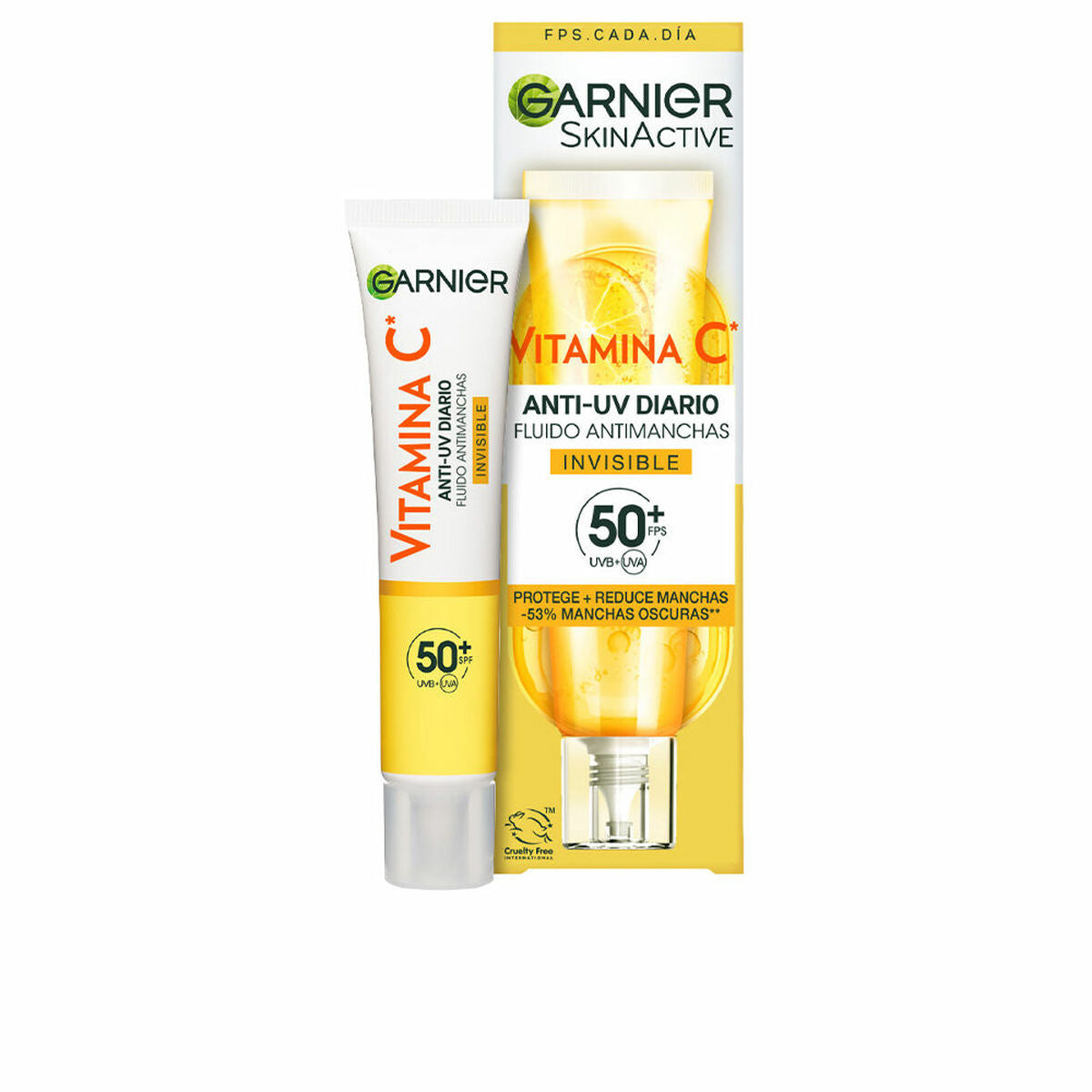 Hydrating Fluid Garnier Vitamin C - Invisible Anti-stain 40 ml -  Beauty, Skin care -  Garnier.