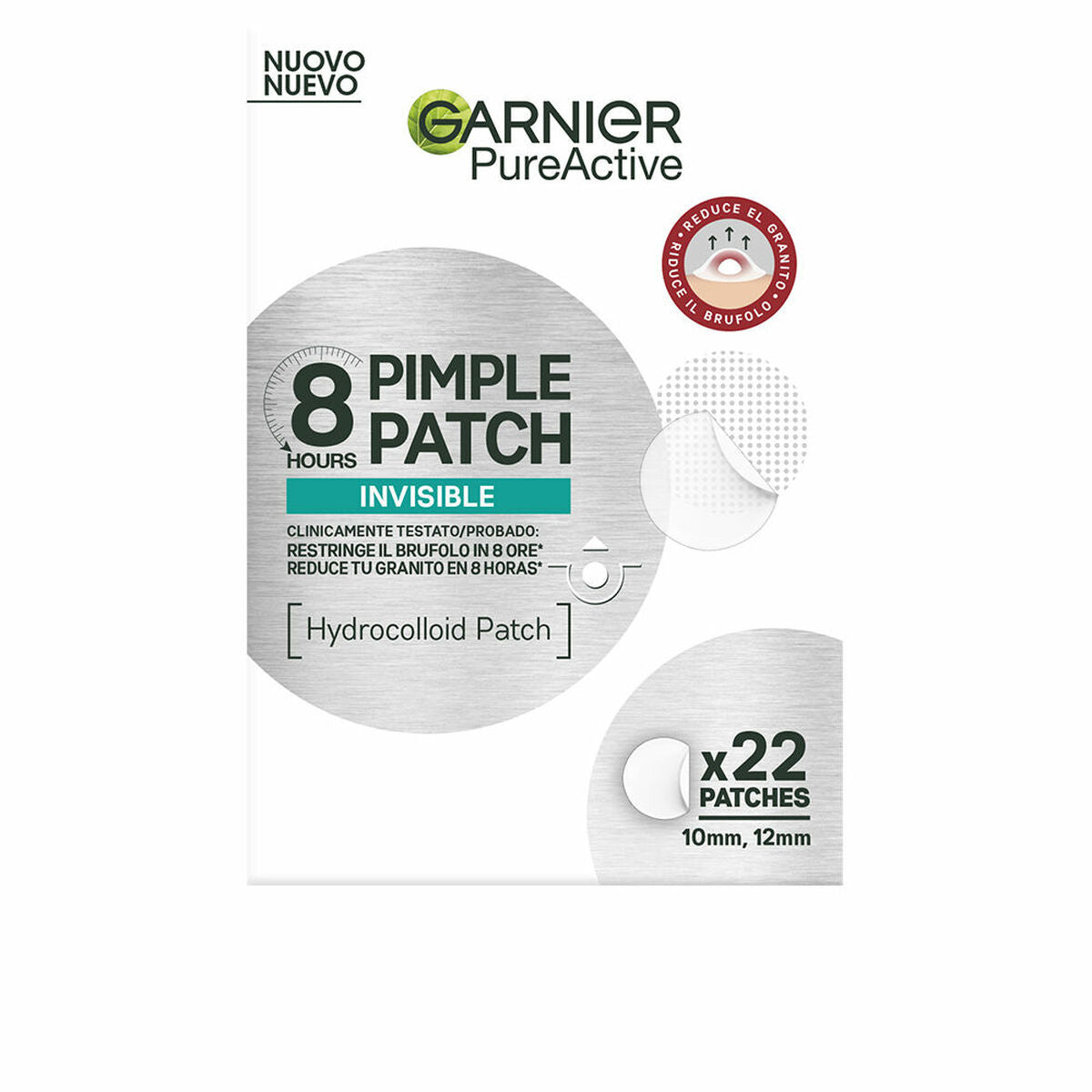 Facial patches Garnier PURE ACTIVE (22 Units) -  Beauty, Skin care -  Garnier.