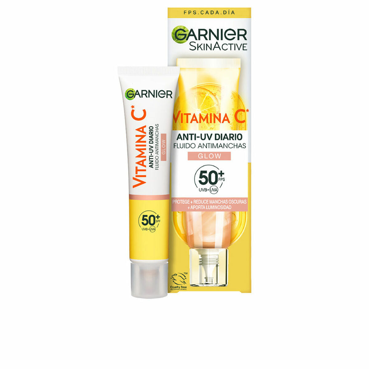 Hydrating Fluid Garnier Vitamin C - Glow Anti-stain 40 ml -  Beauty, Skin care -  Garnier.