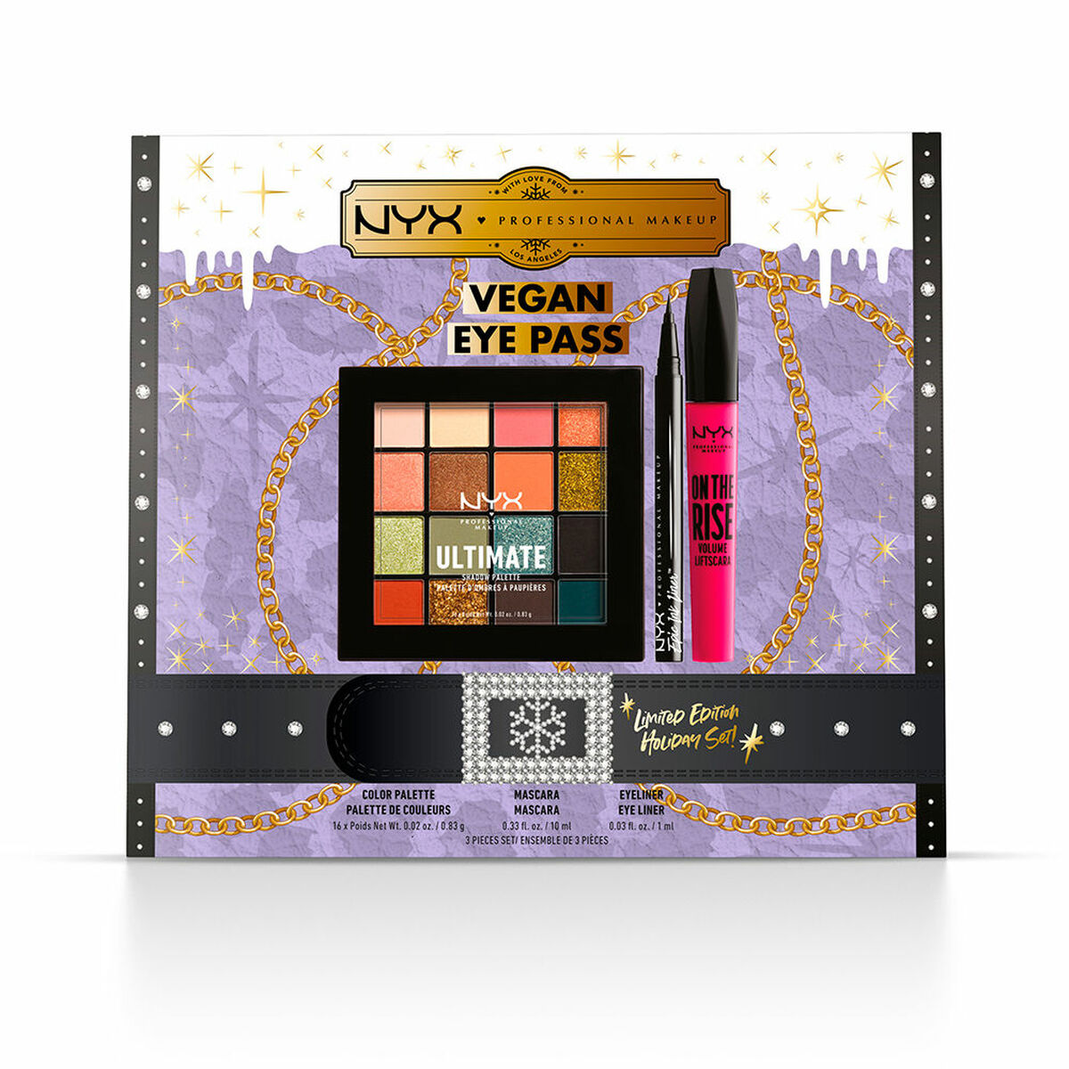 Make-Up Set NYX Vegan Eye Pass Limited Edition Limited edition 3 Pieces -  Beauty, Make-up -  NYX.