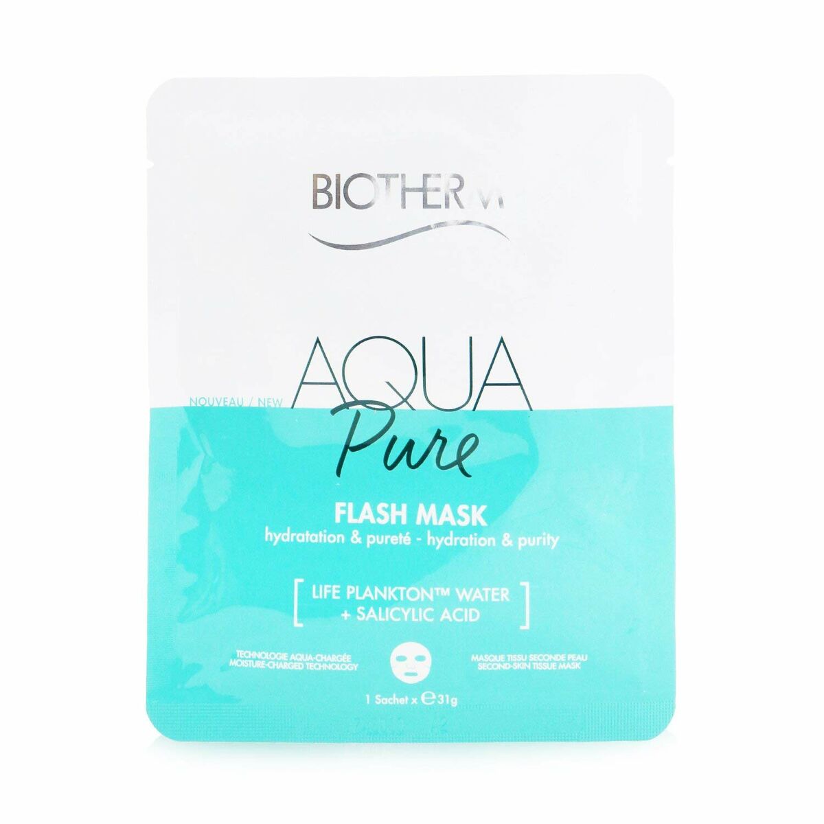 Sheet mask Biotherm Aqua Pure 35 g -  Beauty, Skin care -  Biotherm.