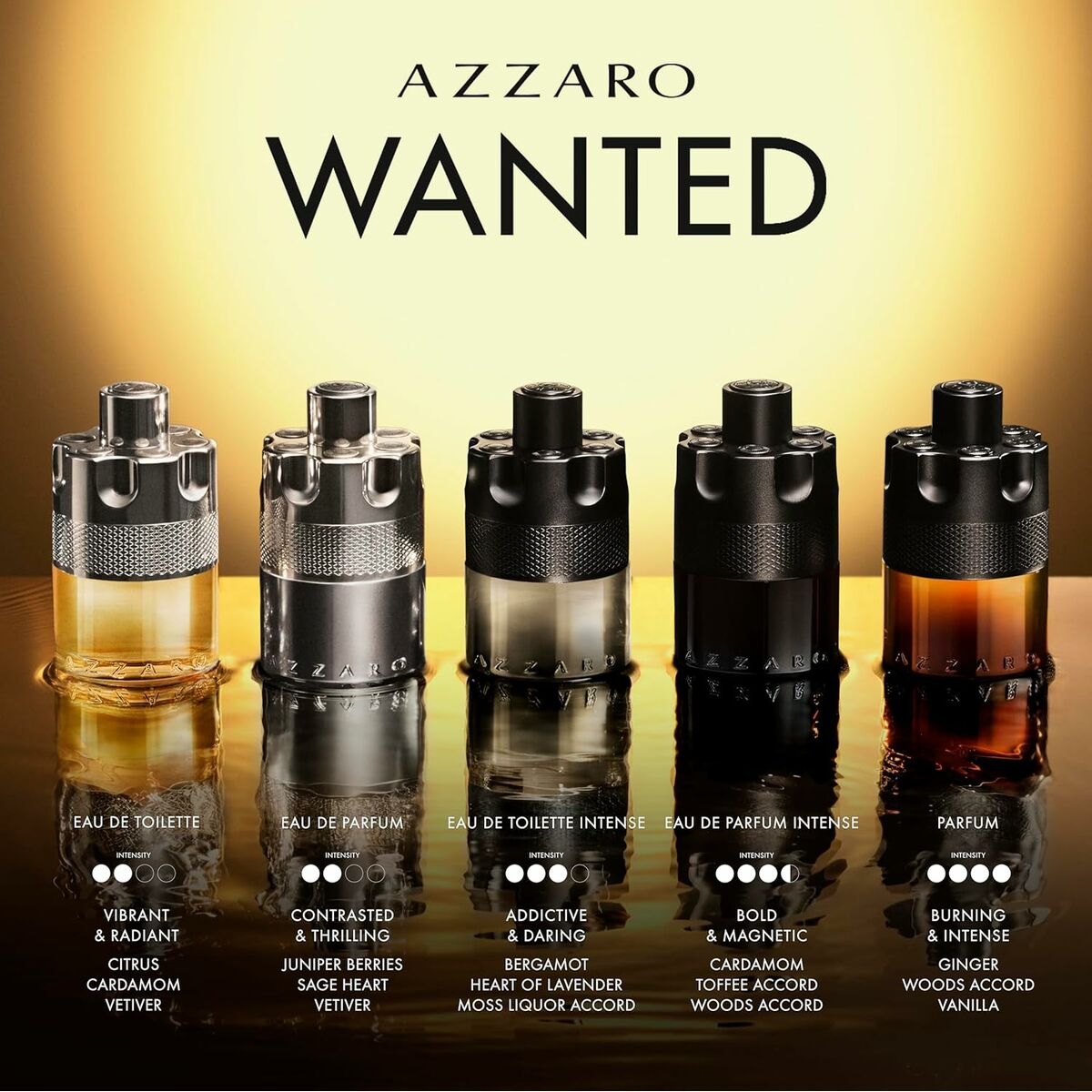 Women's Perfume Azzaro The Most Wanted Intense 100 ml -  Beauty, Perfumes and fragrances -  Azzaro.