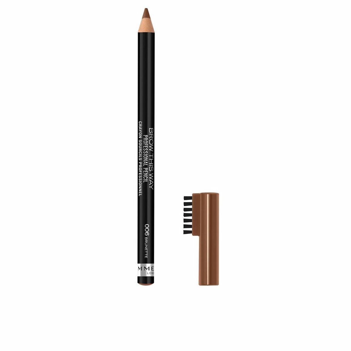 Eyebrow Pencil Rimmel London Brow This Way 006-brunette -  Beauty, Make-up -  Rimmel London.
