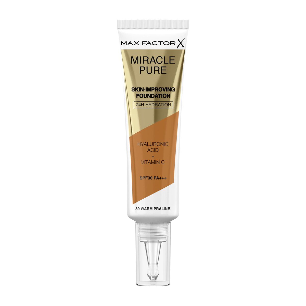 Crème Make-up Base Max Factor Miracle Pure Nº 89 Warm praline Spf 30 30 ml -  Beauty, Make-up -  Max Factor.