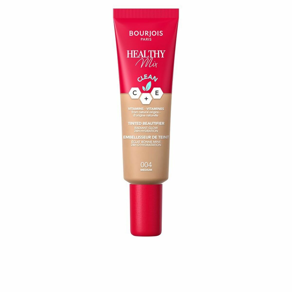 Hydrating Cream with Colour Bourjois Healthy Mix Nº 004 (30 ml) -  Beauty, Make-up -  Bourjois.