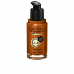 Crème Make-up Base Max Factor Face Finity All Day Flawless 3-in-1 Spf 20 Nº N102 Chocolate 30 ml -  Beauty, Make-up -  Max Factor.