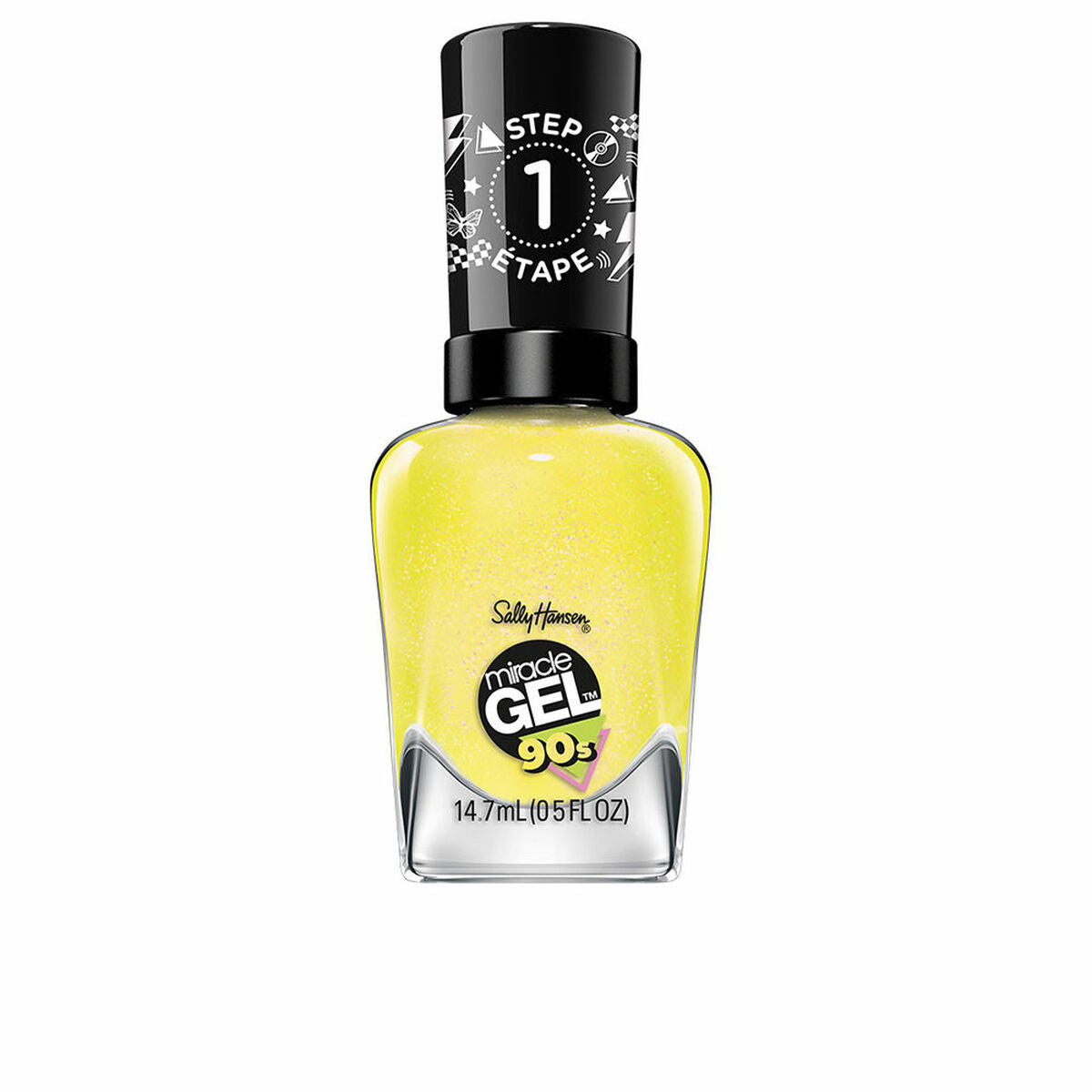 Nail polish Sally Hansen MIRACLE GEL 90s Nº 891 Mixtape 14,7 ml -  Beauty, Manicure and pedicure -  Sally Hansen.