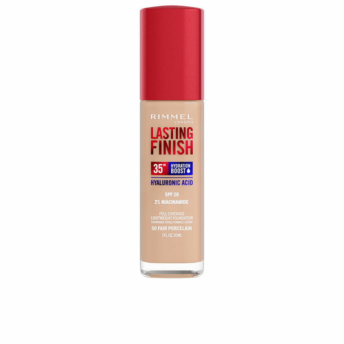 Crème Make-up Base Rimmel London Lasting Finish Nº 050 Fair Porcelain Spf 20 30 ml -  Beauty, Make-up -  Rimmel London.