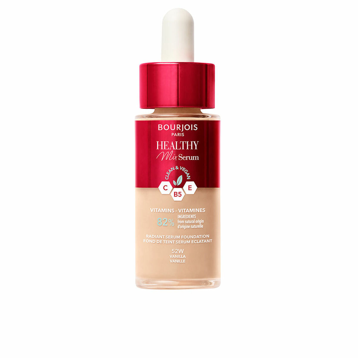 Liquid Make Up Base Bourjois Healthy Mix Serum Nº 52W Vanilla 30 ml -  Beauty, Make-up -  Bourjois.