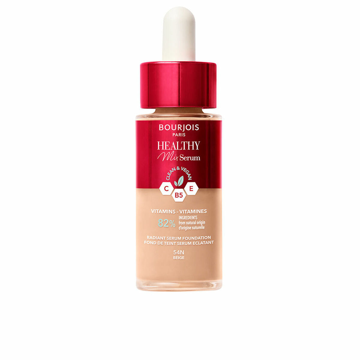 Liquid Make Up Base Bourjois Healthy Mix Serum Nº 54N Beige 30 ml -  Beauty, Make-up -  Bourjois.