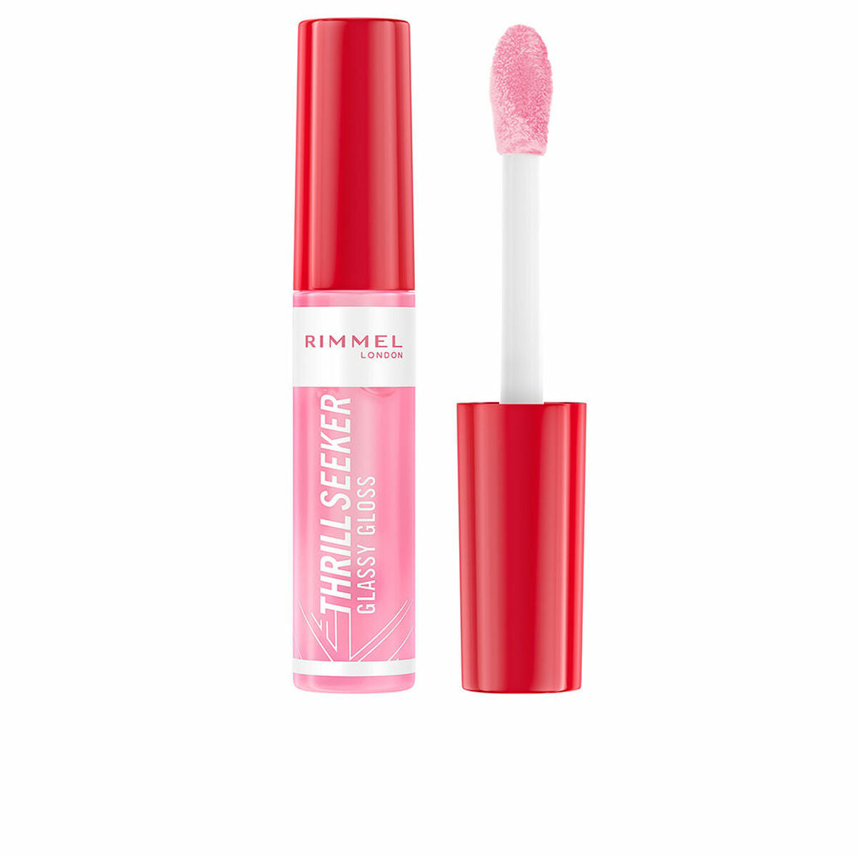 Lip-gloss Rimmel London THRILL SEEKER 150-pink candy 10 ml -  Beauty, Make-up -  Rimmel London.