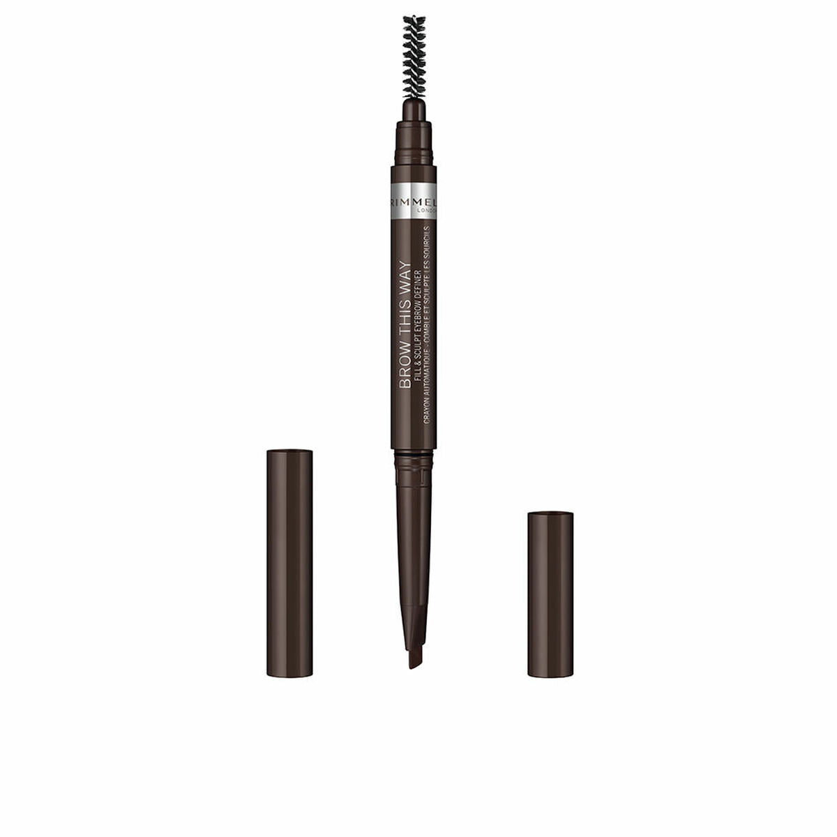 Eyebrow Pencil Rimmel London Brow This Way Nº 03 Dark bown 0,25 g -  Beauty, Make-up -  Rimmel London.