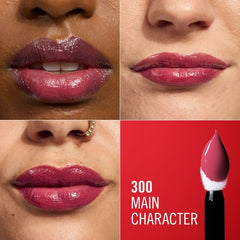 Lip-gloss Rimmel London THRILL SEEKER Nº 300-Main Character 6 ml -  Beauty, Make-up -  Rimmel London.