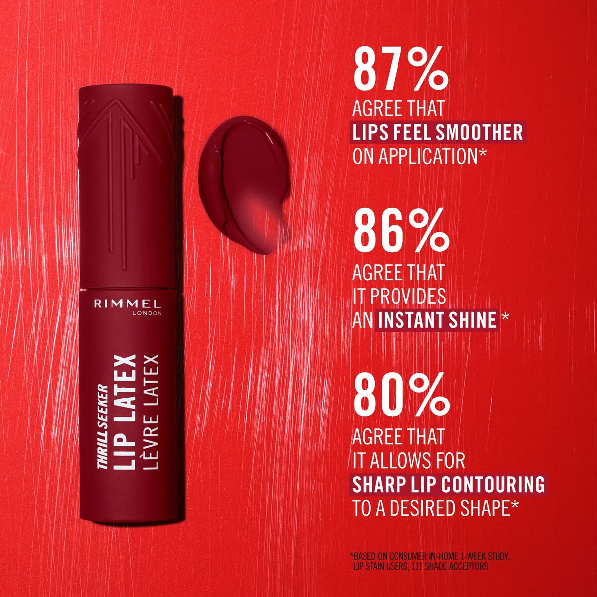 Lip-gloss Rimmel London THRILL SEEKER Nº 300-Main Character 6 ml -  Beauty, Make-up -  Rimmel London.